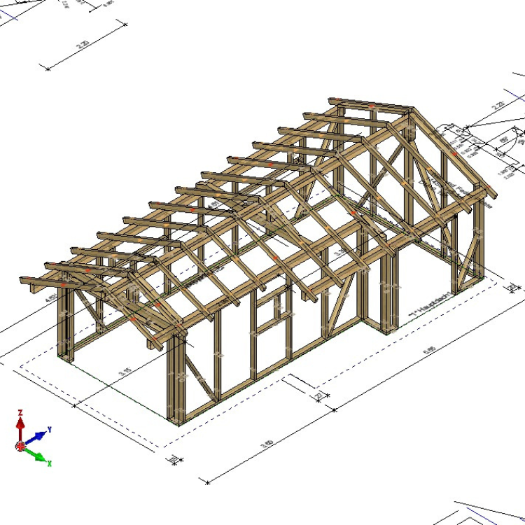 Planung Garage
